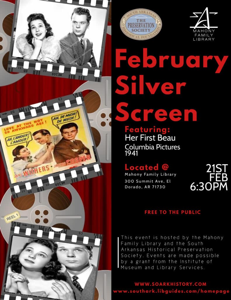 Silver Screen Movie Night w/ SAHPS SouthArk El Dorado, Arkansas