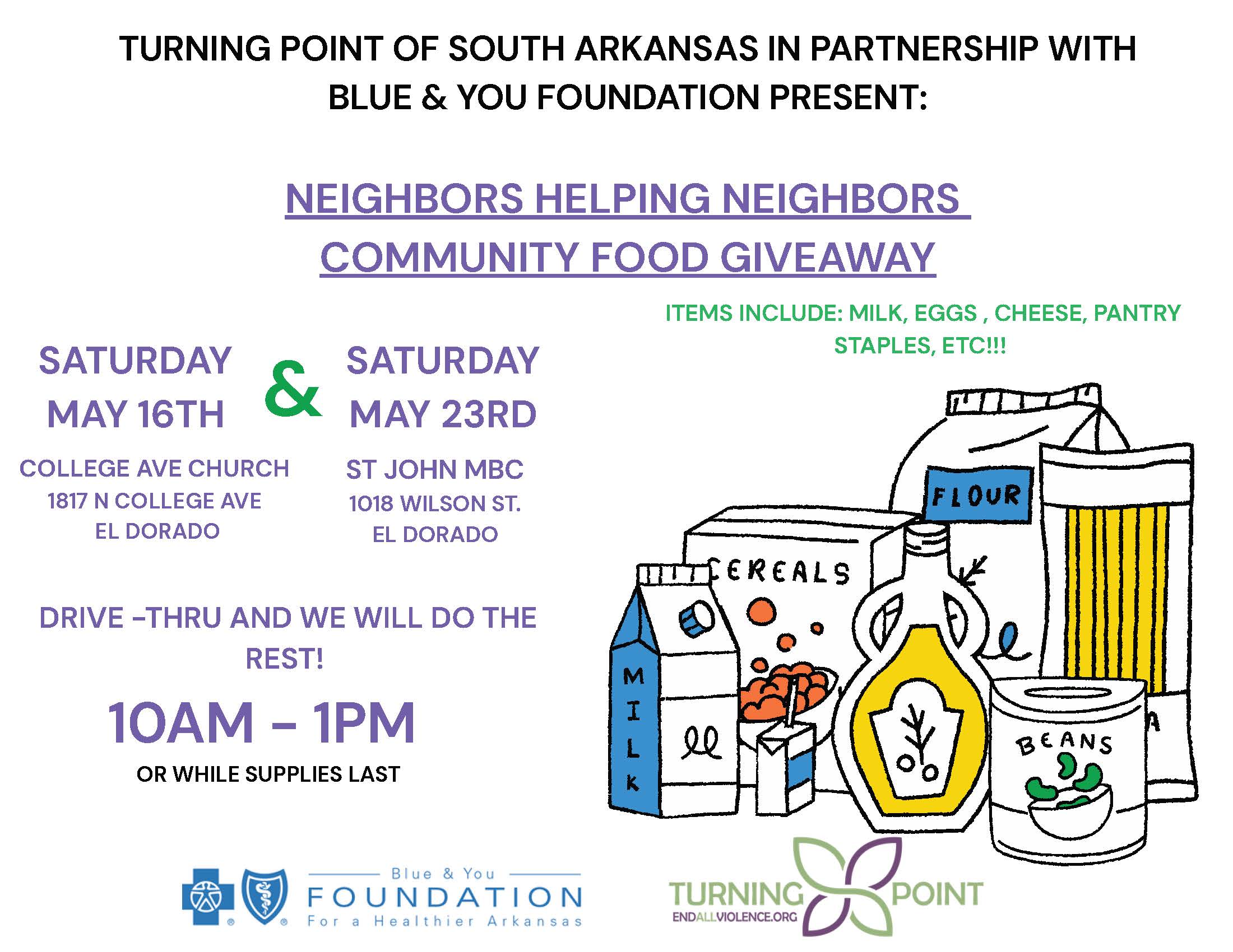 Neighbor Helping Neighbor Community Event